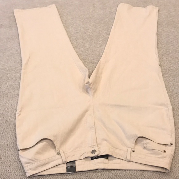 NWT Lane Bryant Venezia stretch tan Jeans 20 - Picture 4 of 4
